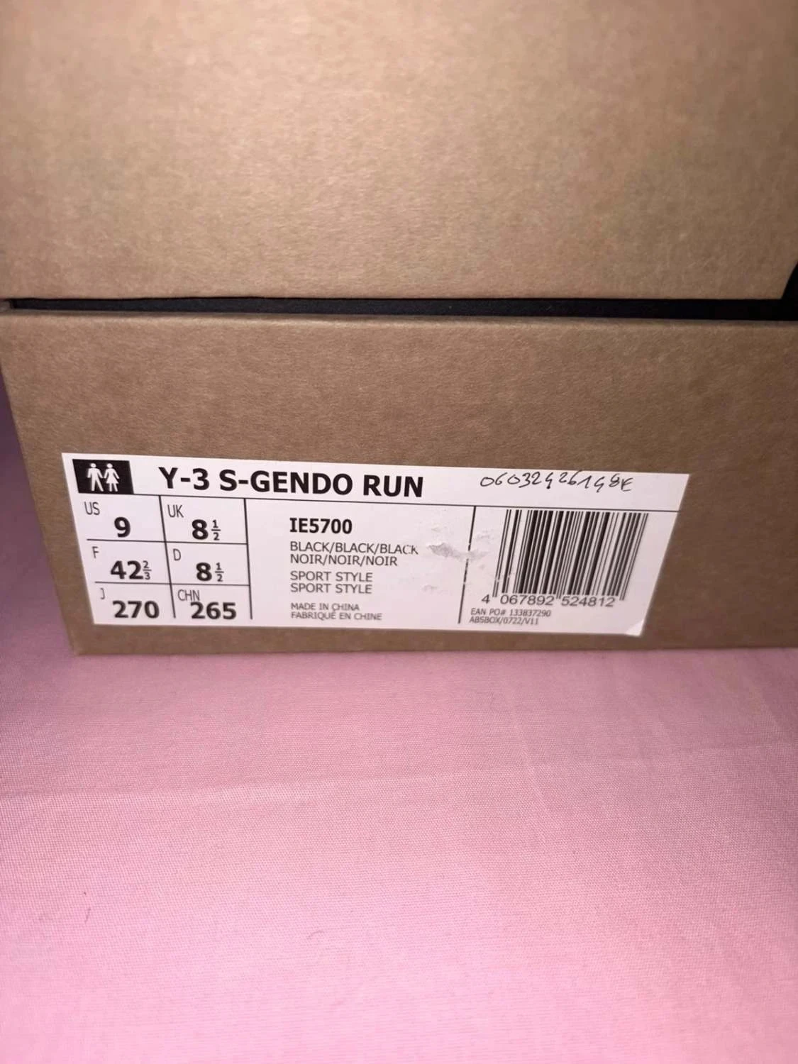 tênis masculino y-3 s-gendo run pretos tamanho 42⅔ completos com caixa – photo 17